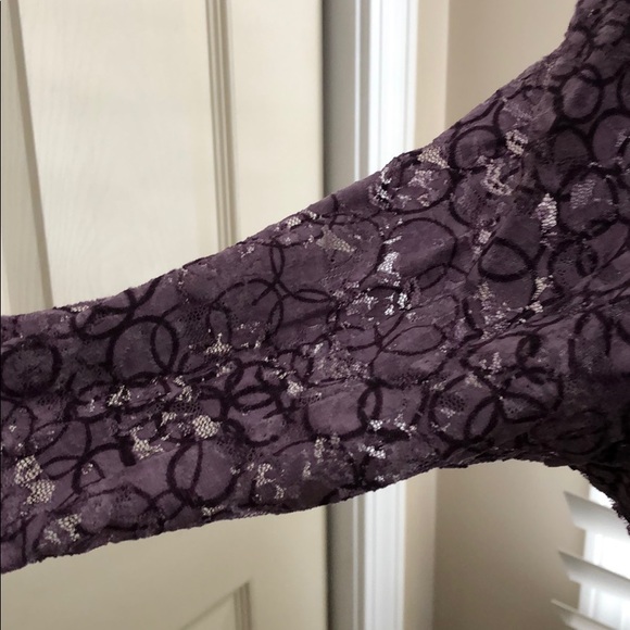 Purple Pattern Top - Picture 3 of 5